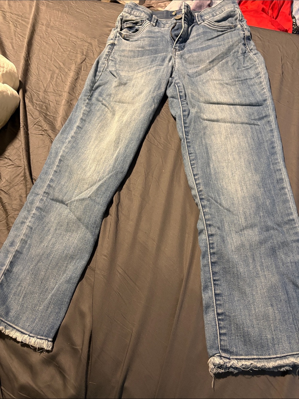 Democracy Light Blue Straight-Leg Women's Jeans